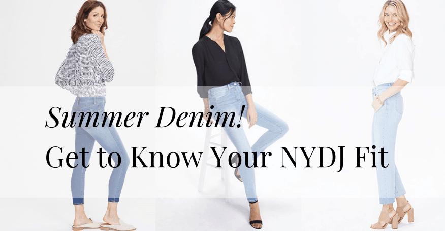 Summer Denim! Get to Know your NYDJ Fit - The Wardrobe