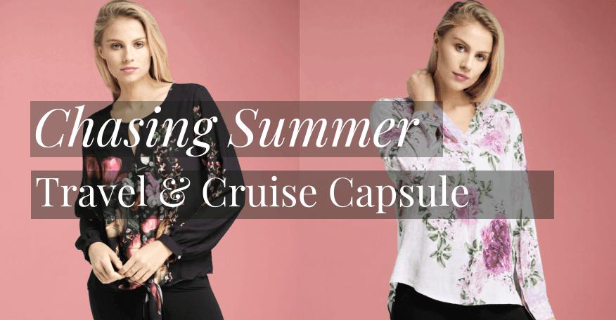 Chasing Summer - Travel and Cruise Fashion Capsule - The Wardrobe