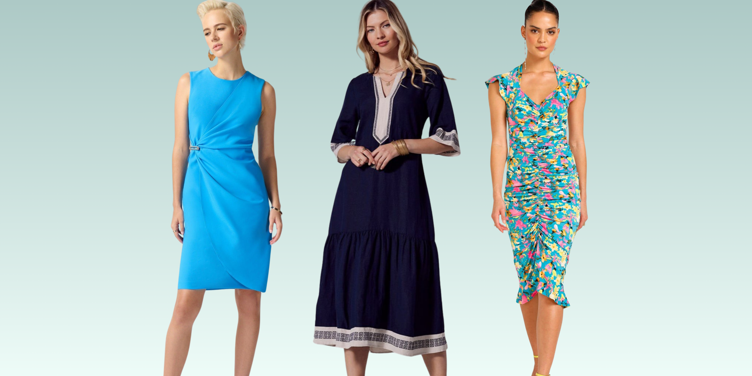 Women's Plus Size Race Day Dresses