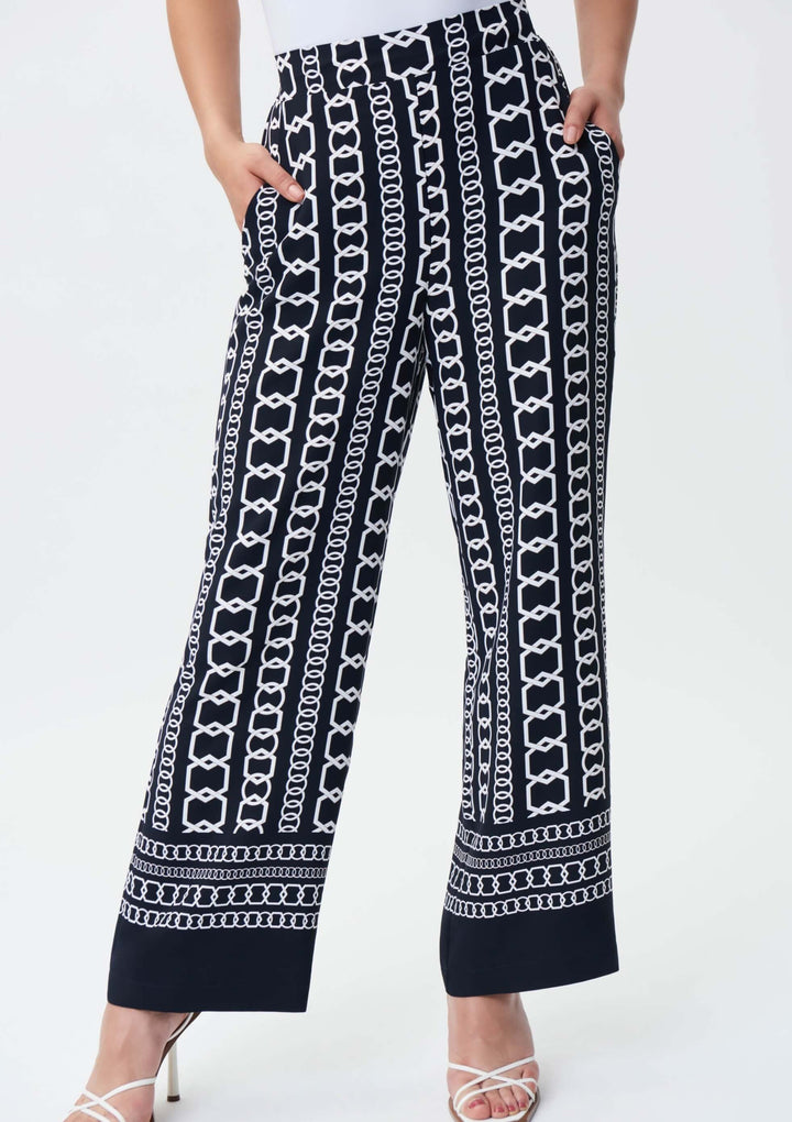 Hamptons Chain Pants - Midnight Blue 231198