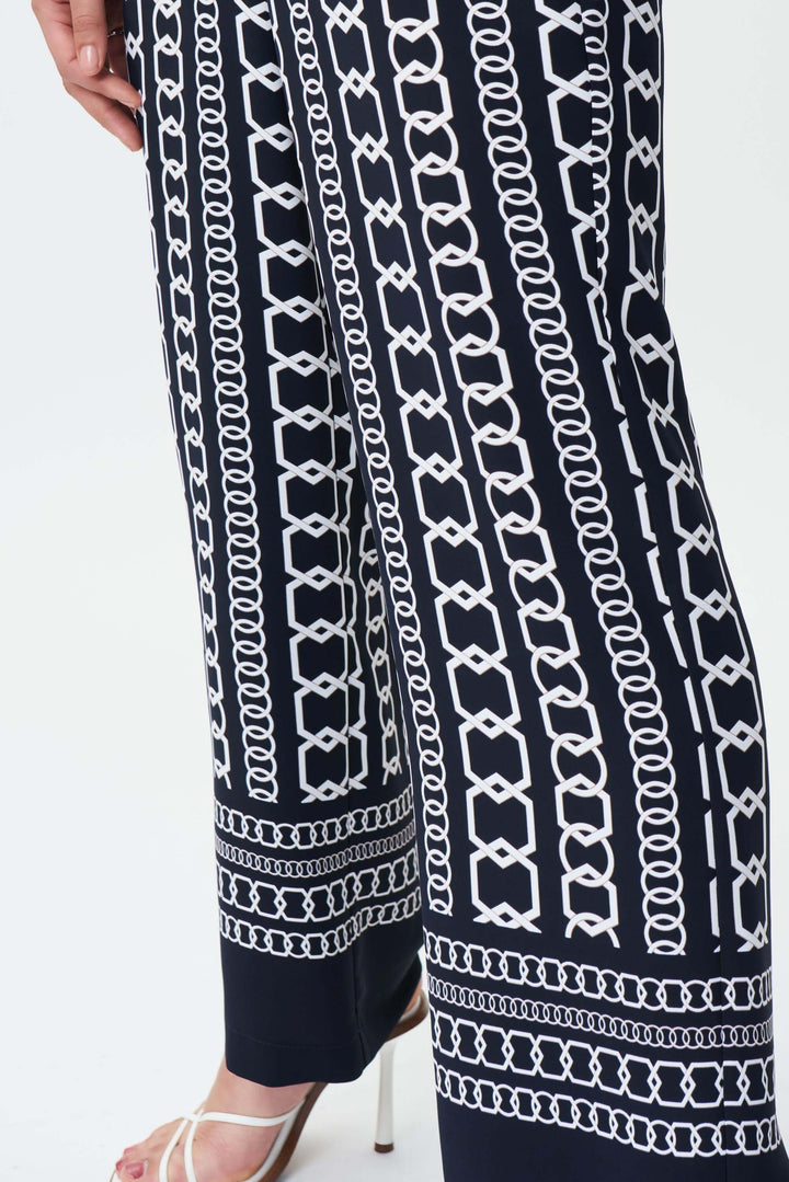 Hamptons Chain Pants - Midnight Blue 231198