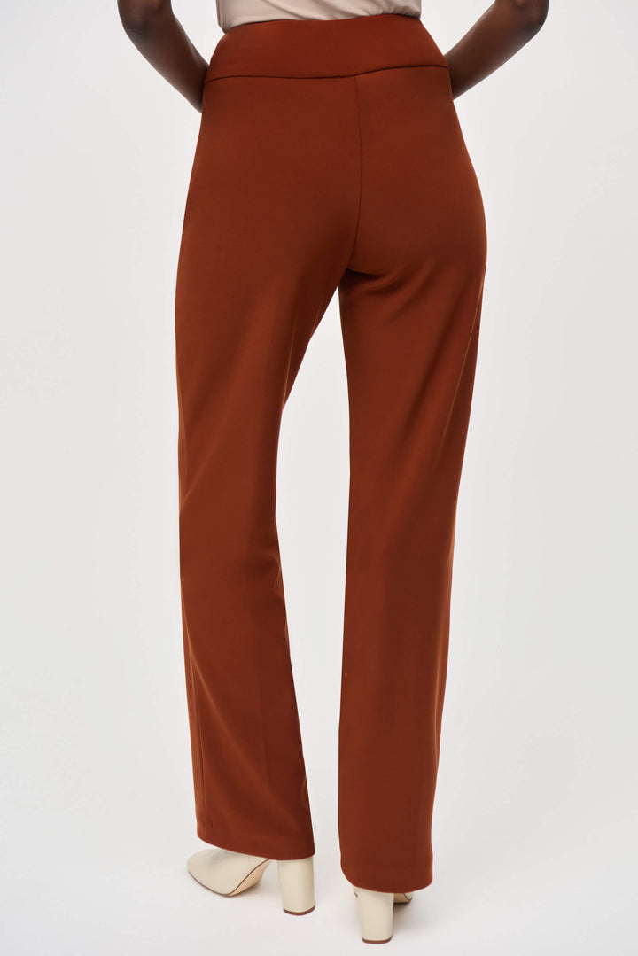 Second Nature Basic Wide Leg Pull On  Pant - Cinnamon 233277F24