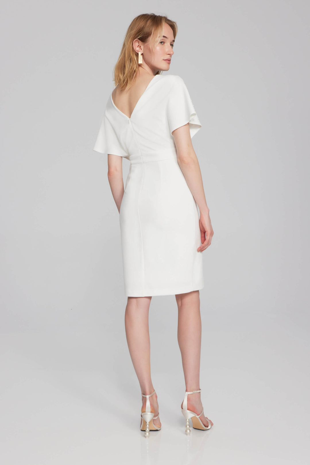 Pearl Signature Scuba Crepe Dress 241761