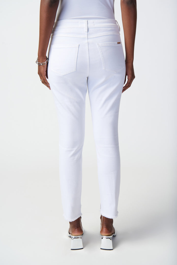 Sea View Jeans Hem - White 241921