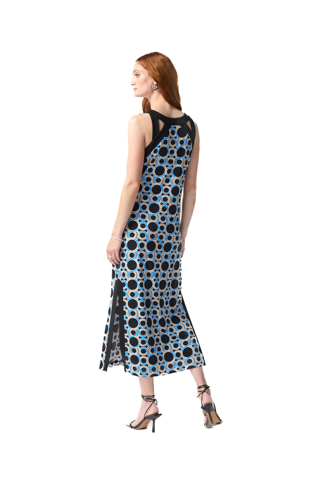 Casablanca Geomteric Print Maxi  Dress 242080