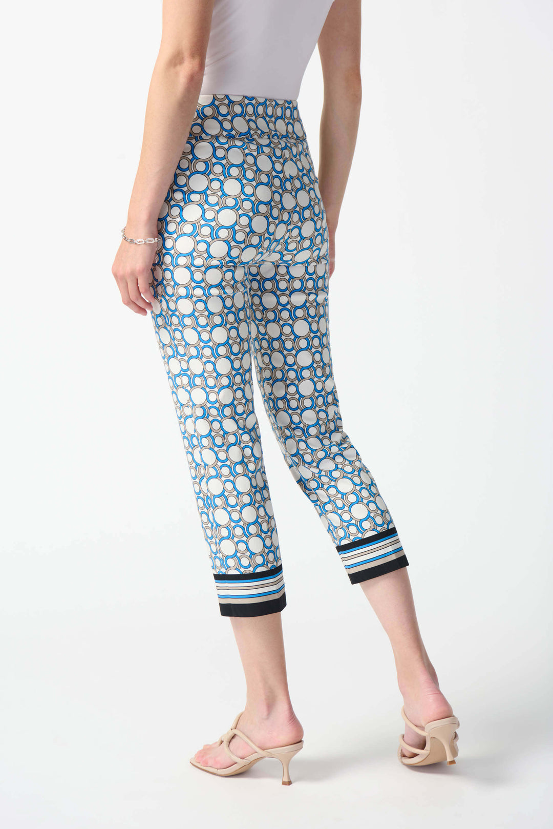 Casablanca Millenium Geometric Print  Crop Pant 242148