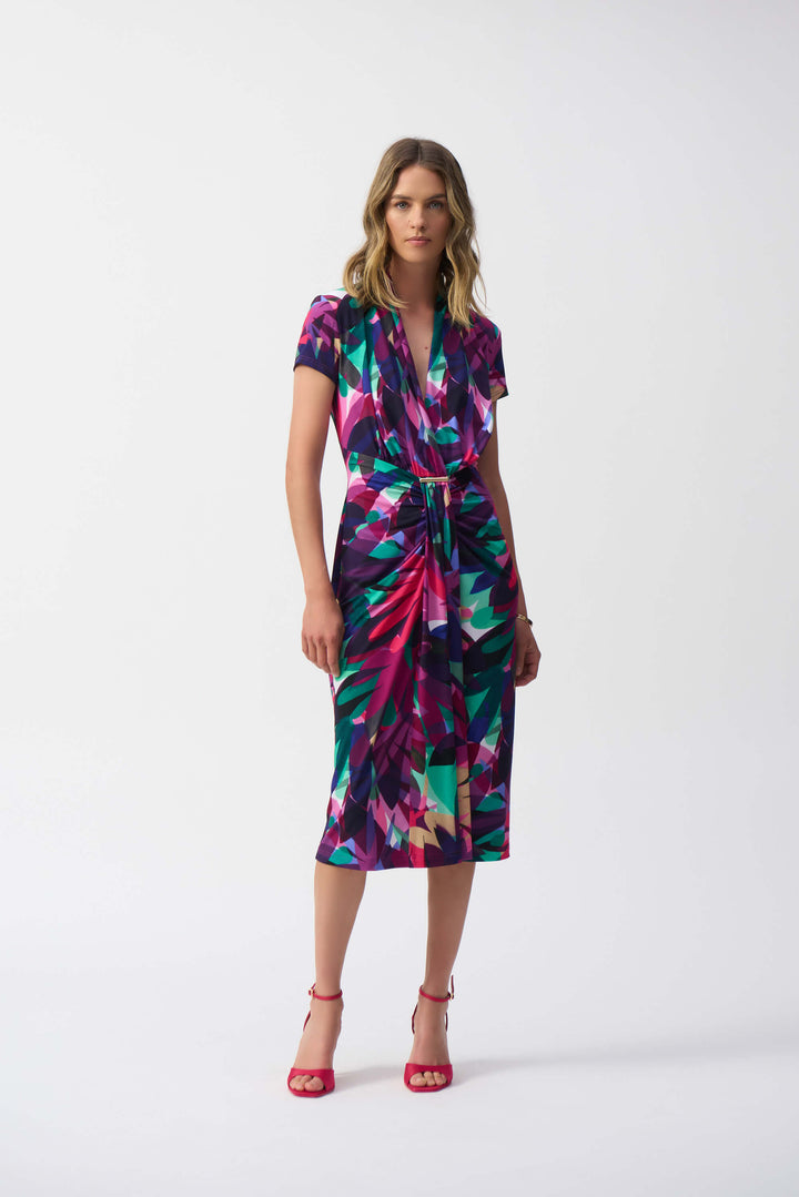 Paradise Cove Tropical Print Wrap 251042