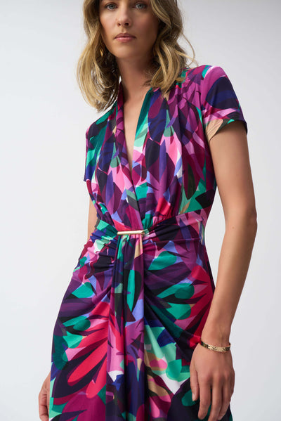 Paradise Cove Tropical Print Wrap 251042