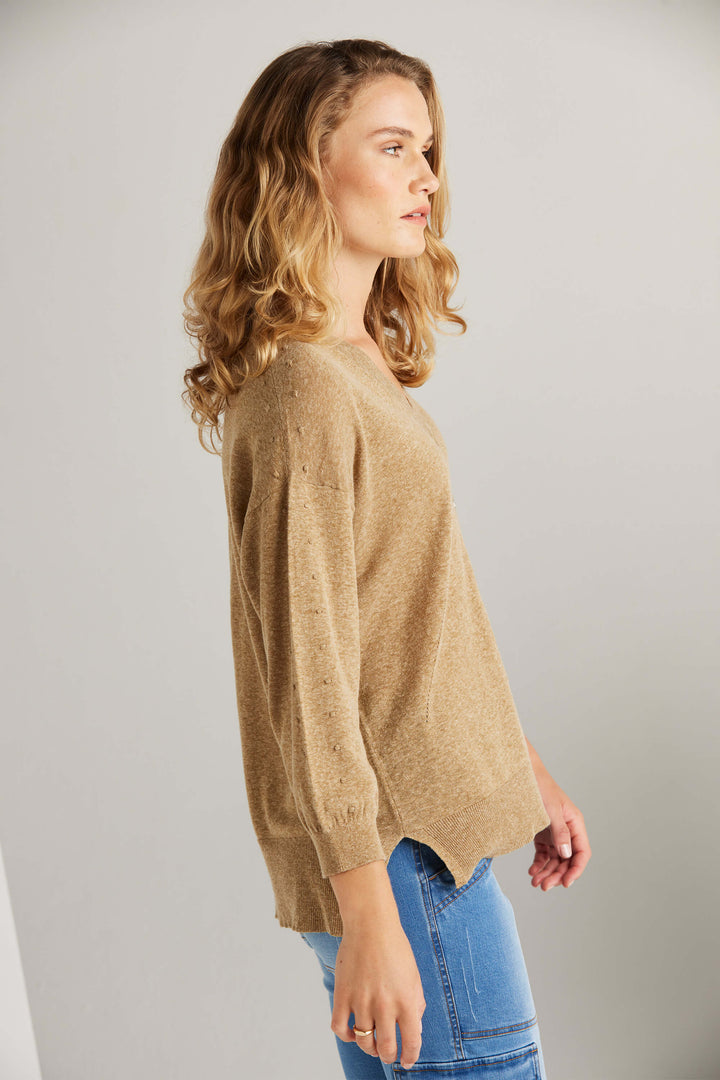 Manola Cardi - Tobacco