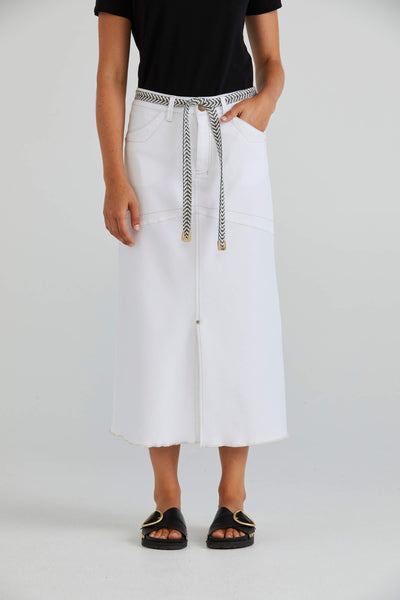 Rhode Skirt - White