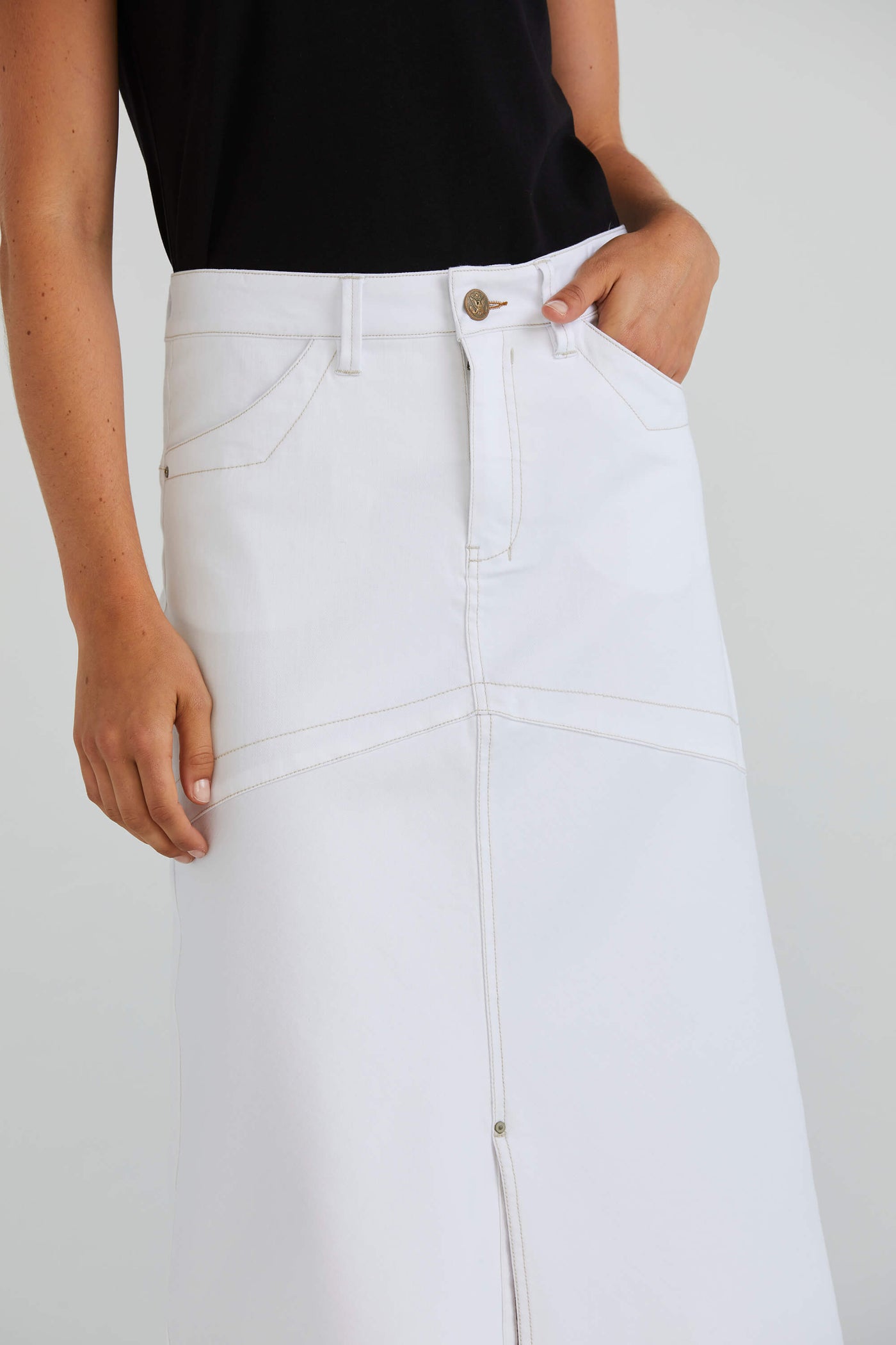 Rhode Skirt - White