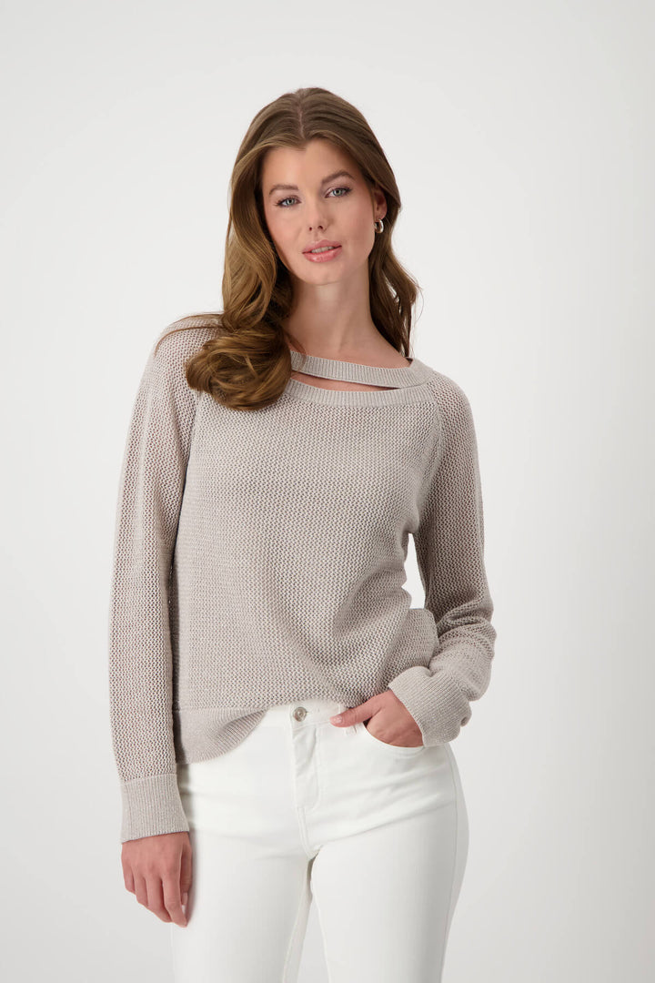 Round Neck Pullover - Hazel