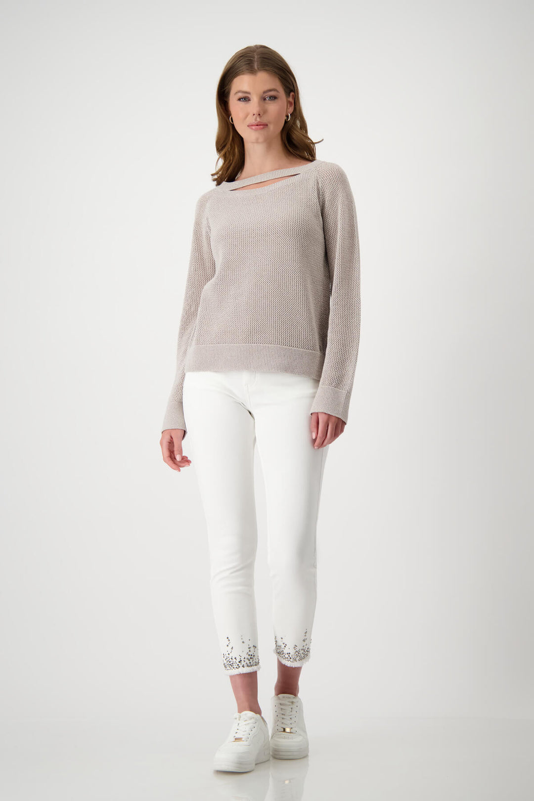 Round Neck Pullover - Hazel