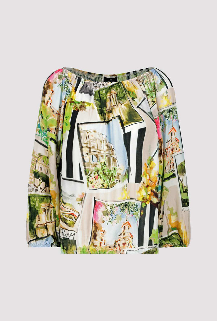 Polaroid Allover Blouse