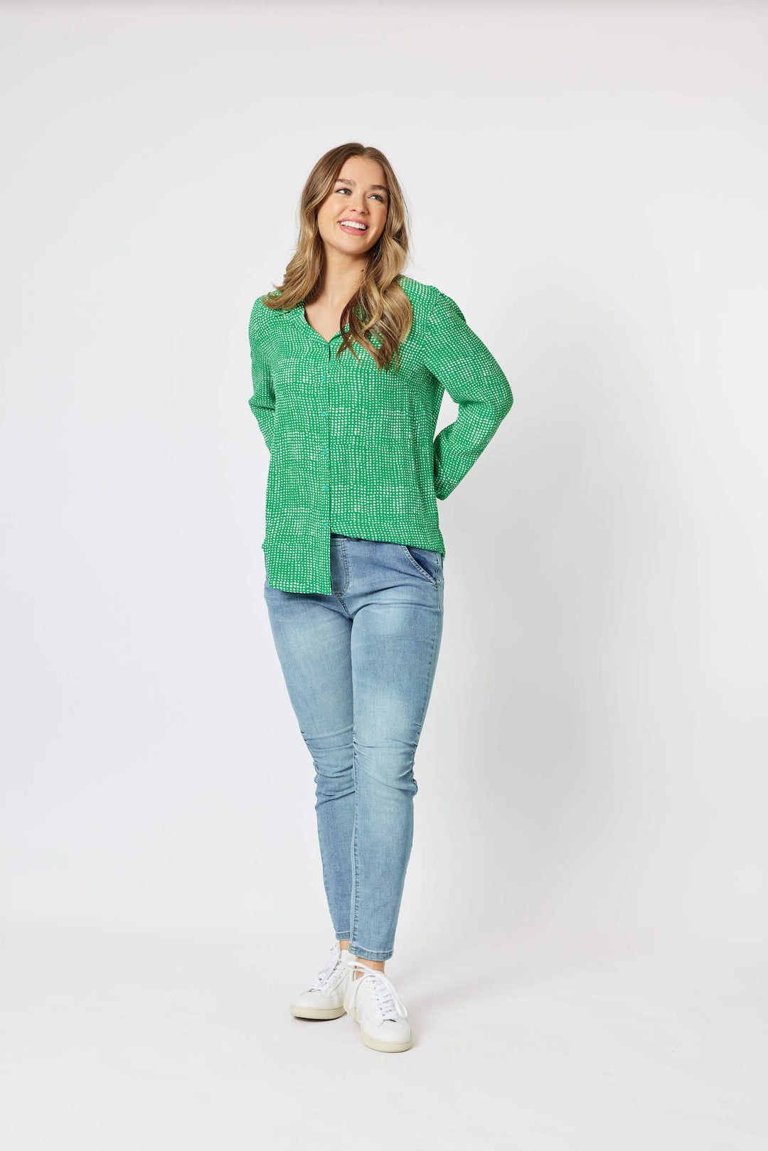 Sally Shirt - Jade