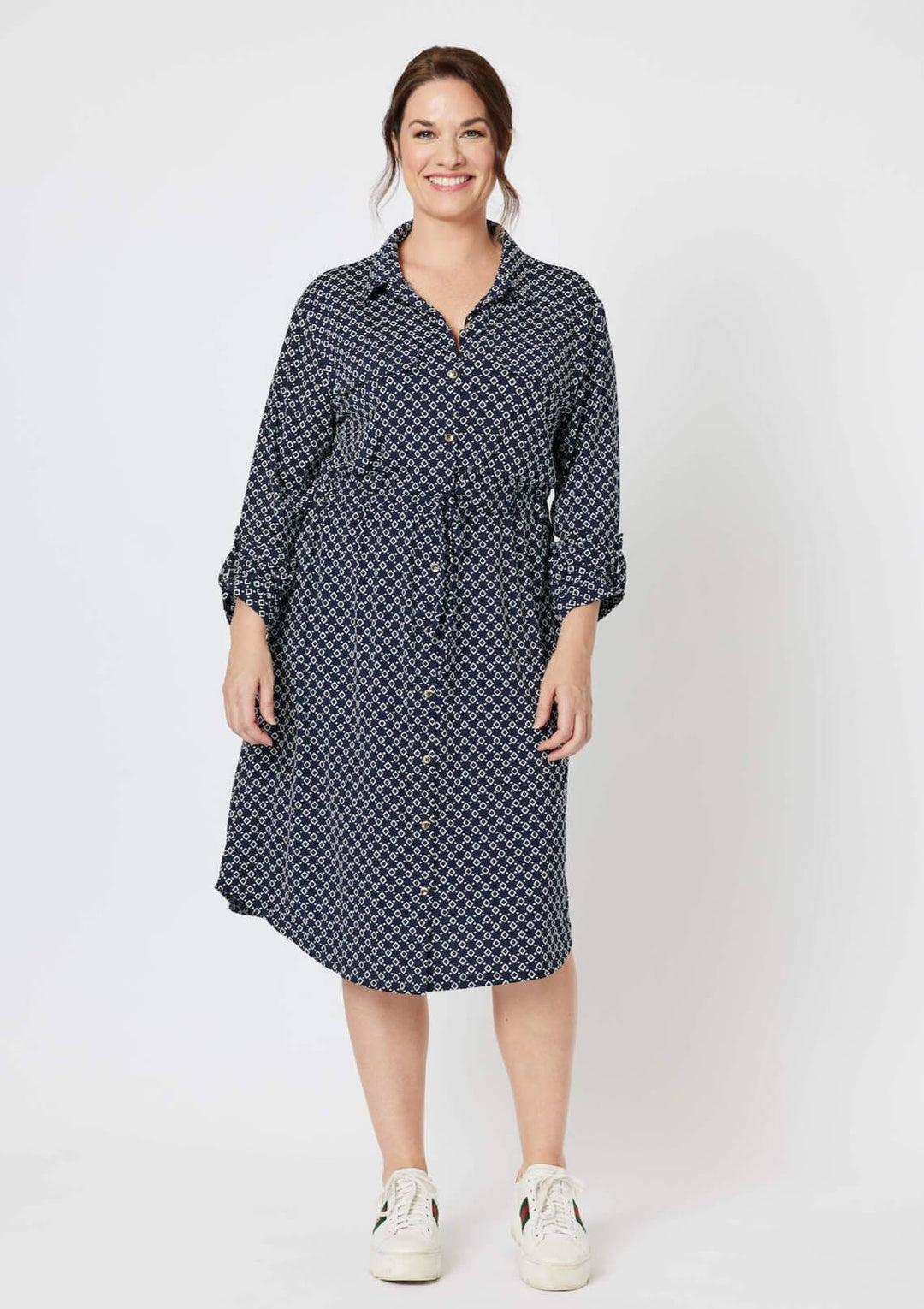 Alexa Dress - Navy