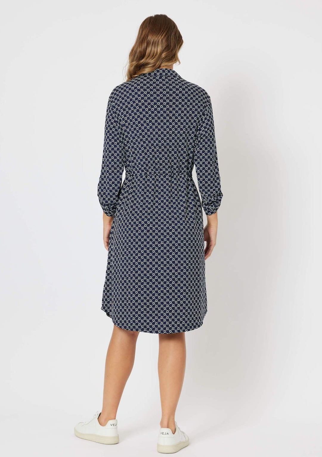 Alexa Dress - Navy