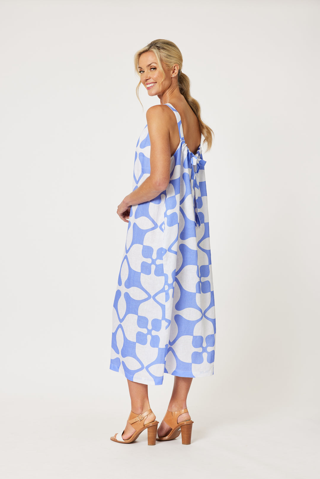 Pantile Print Dress