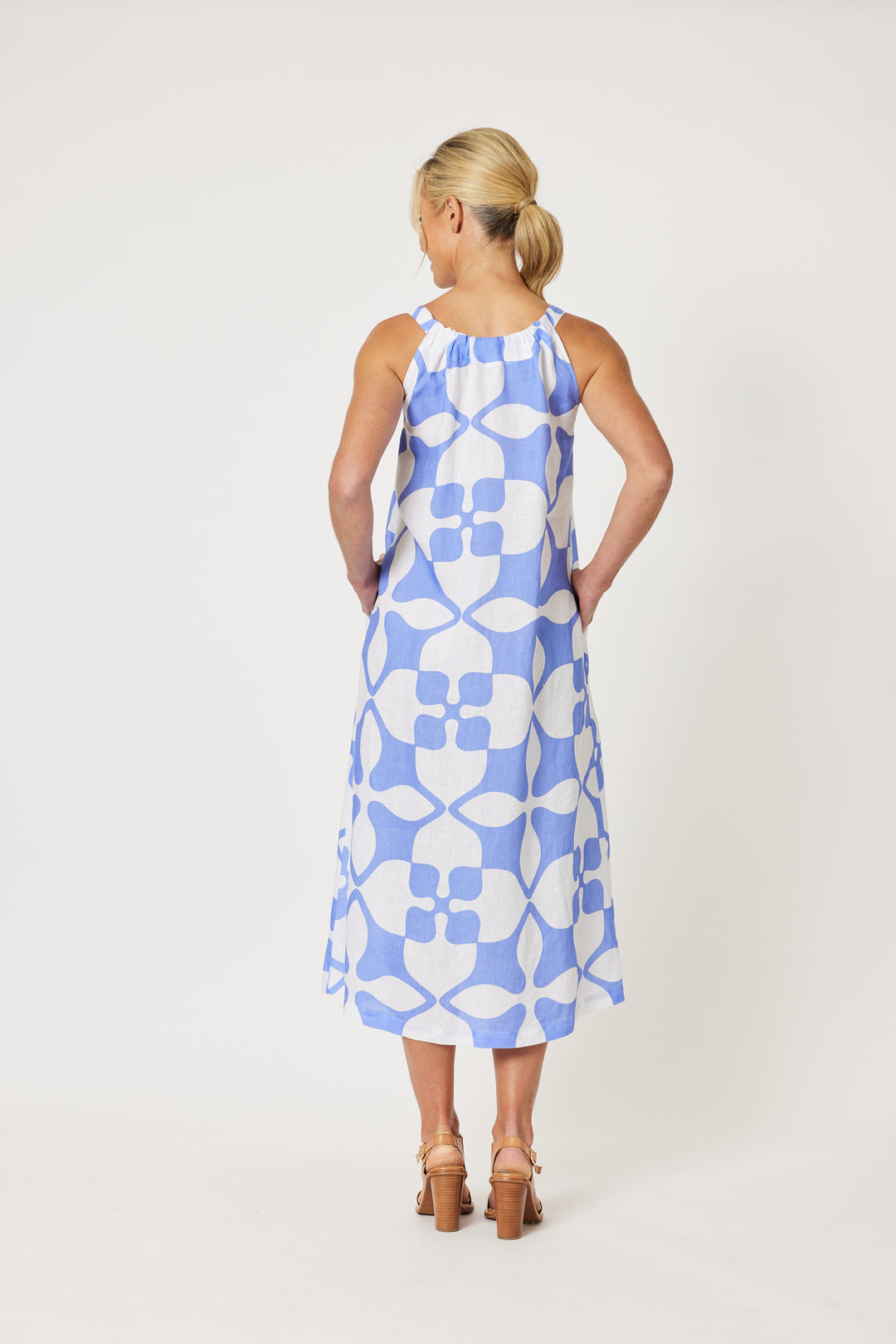 Pantile Print Dress