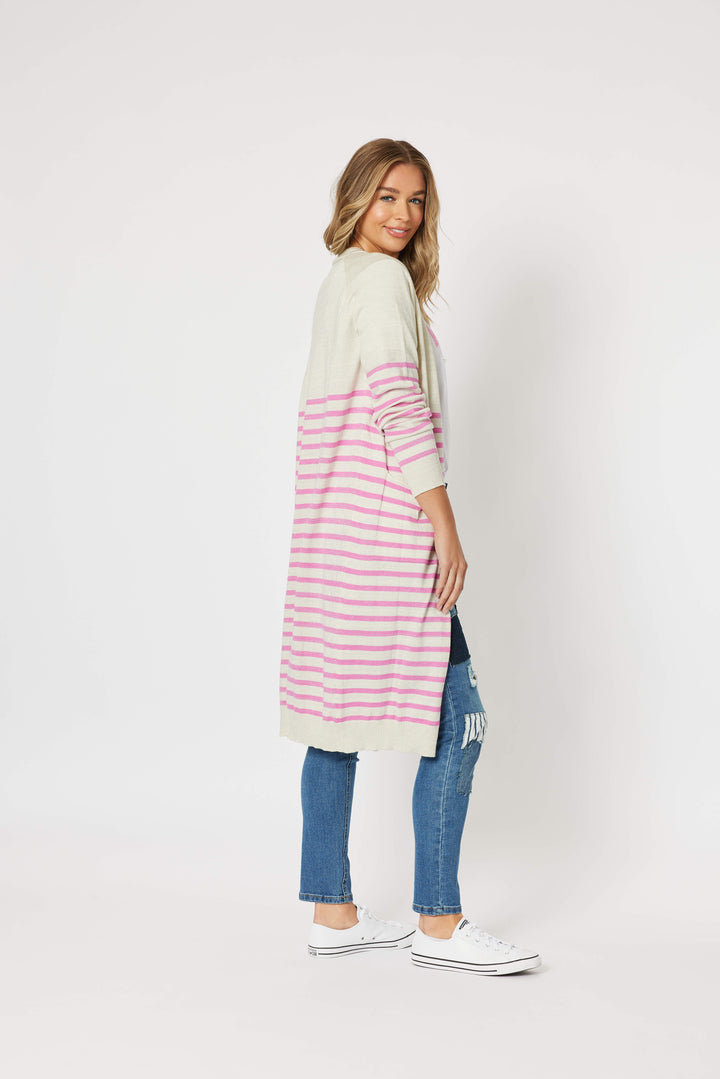 Bella Stripe Cardigan