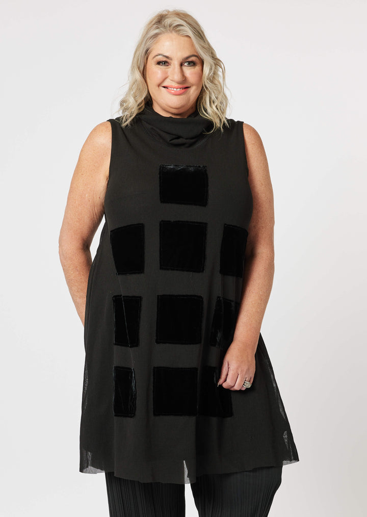 Sophia Cowl Neck Tunic