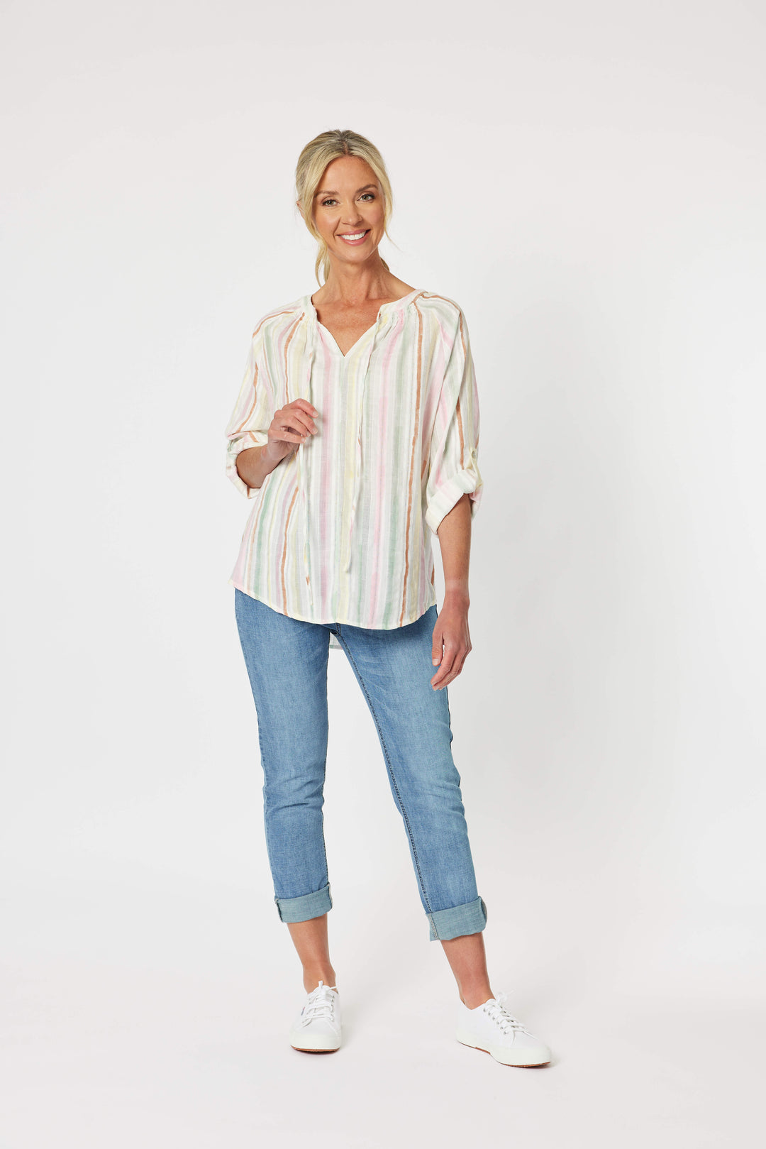 Newport Stripe Top - Multi