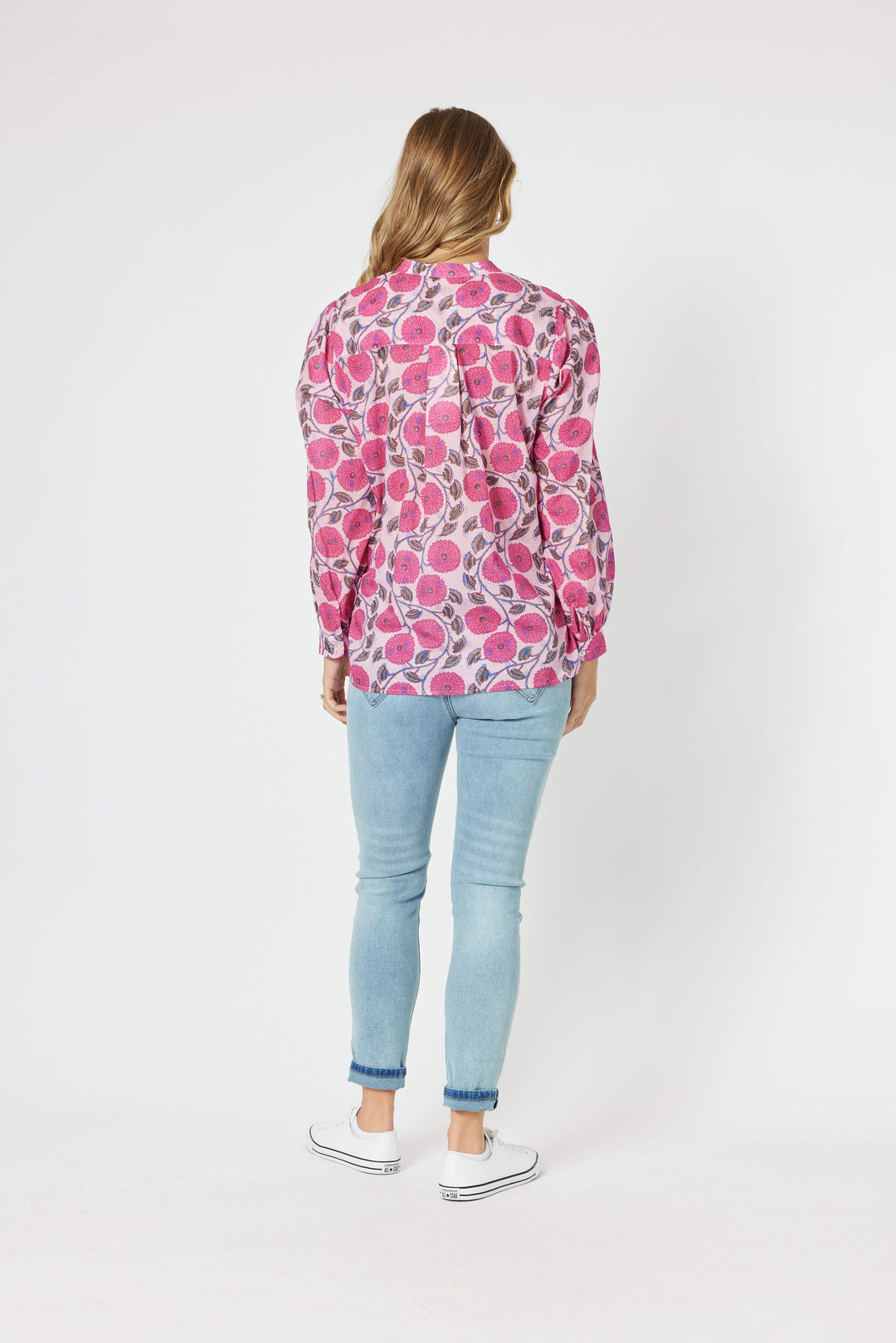 Getaway Blouse - Hot Pink