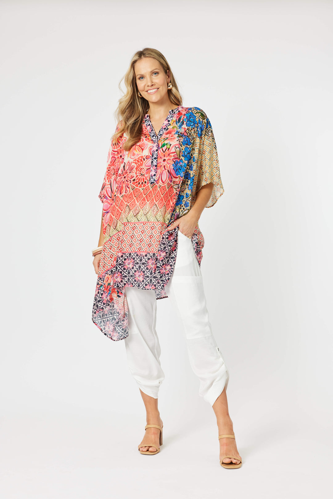 Sorrento Brights Oversize Top