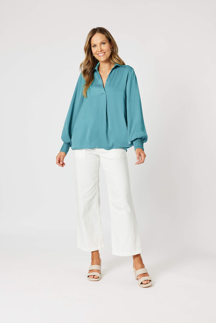 Luxe Top - Teal