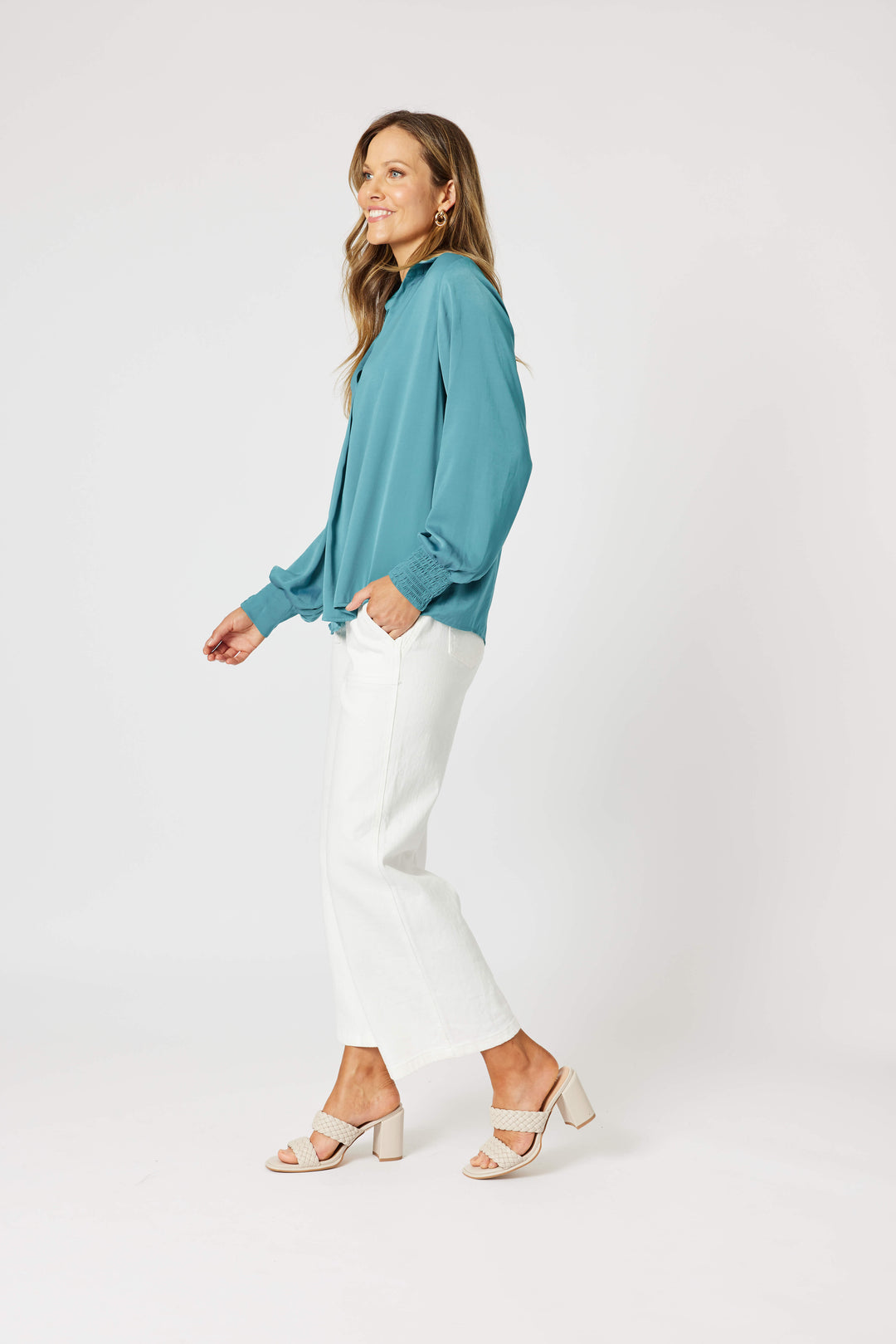 Luxe Top - Teal