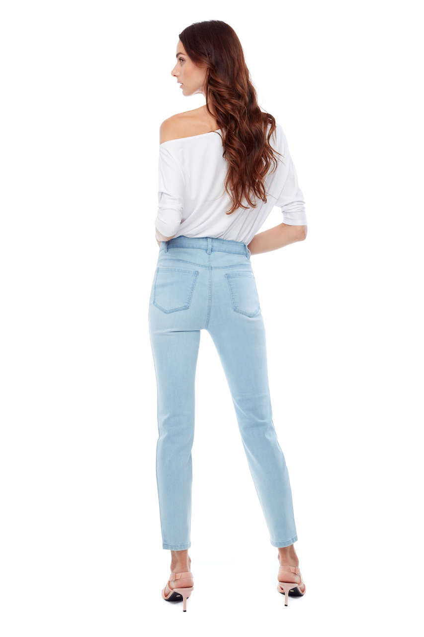 Up-Dated Denim - Light Blue/White