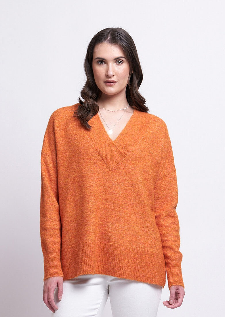 Come Together Sweater - Tangerine