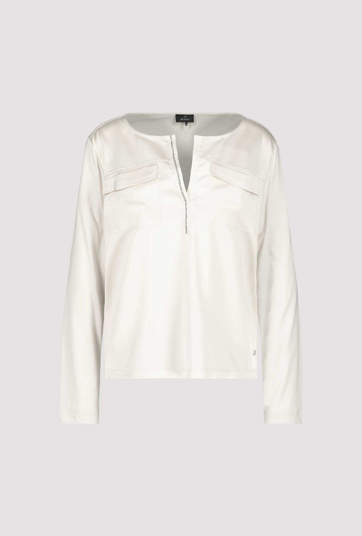 Jersey Blouse - Champagne