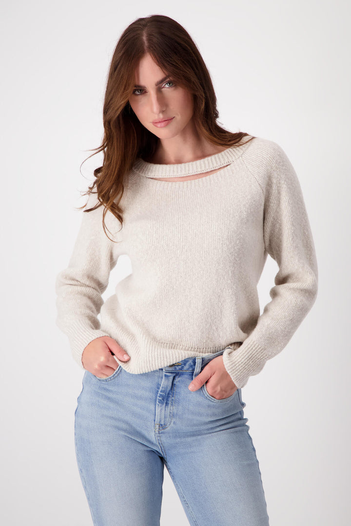 Stone Cut Out Sweater