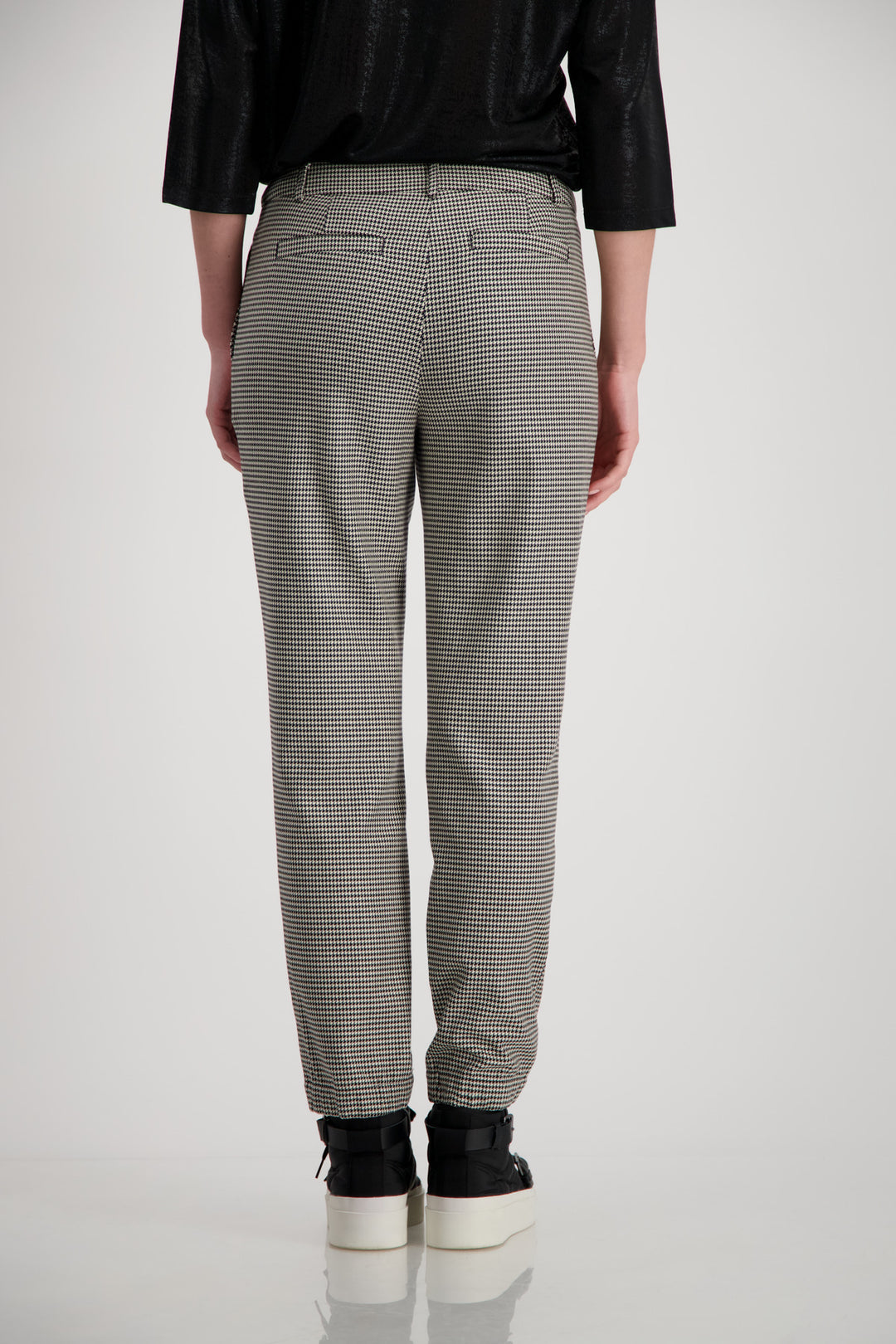 Schwarz Business Trouser - Houndstooth