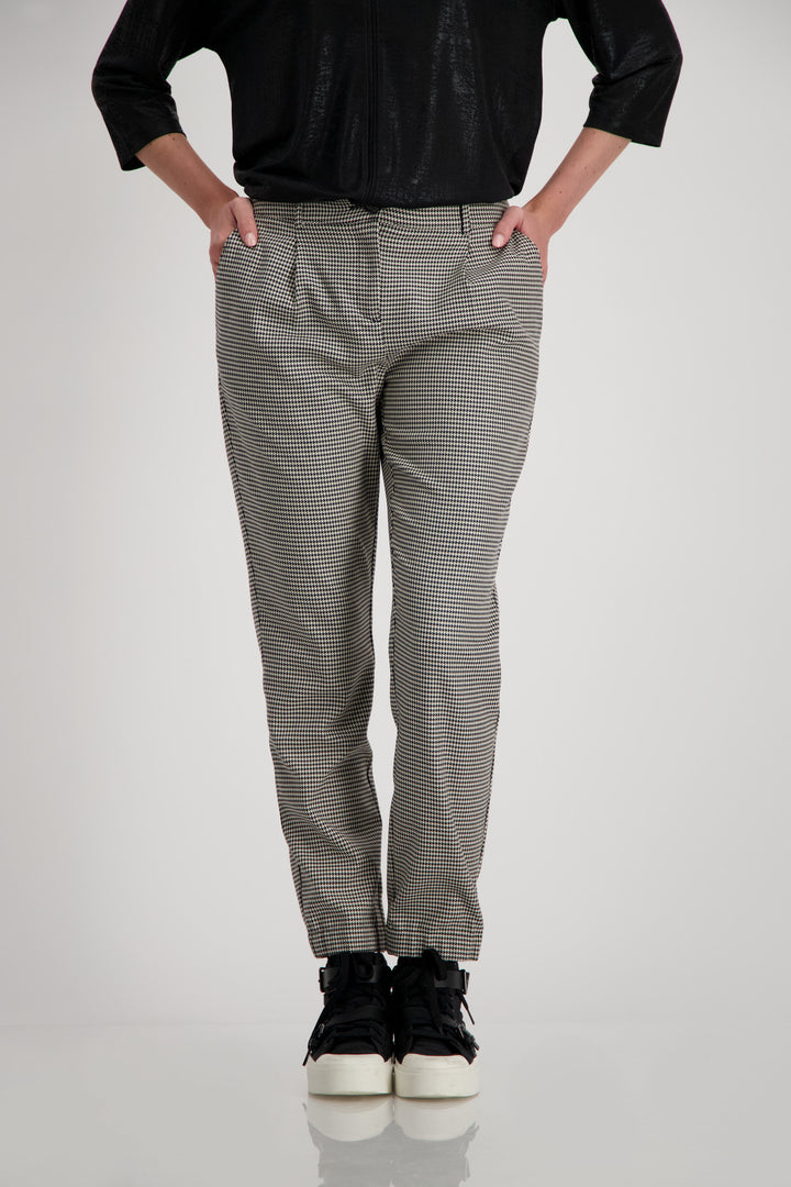 Schwarz Business Trouser - Houndstooth