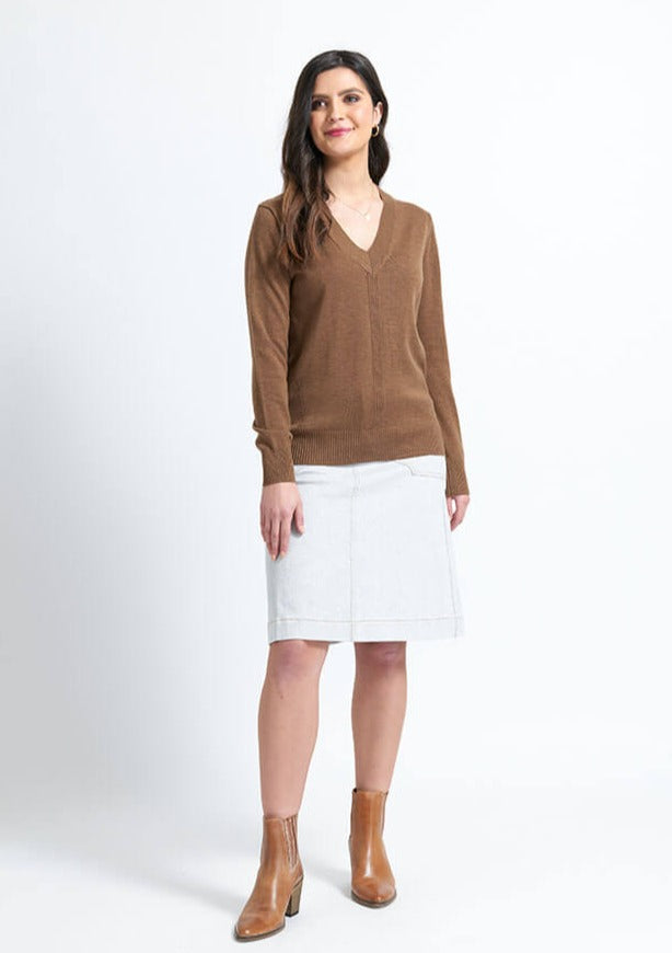 Easy Does It Sweater - Mocha