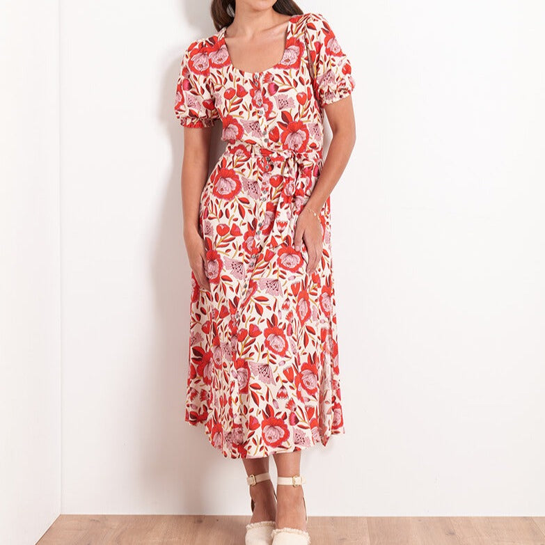 Garden Party Dress - Rambling Rose