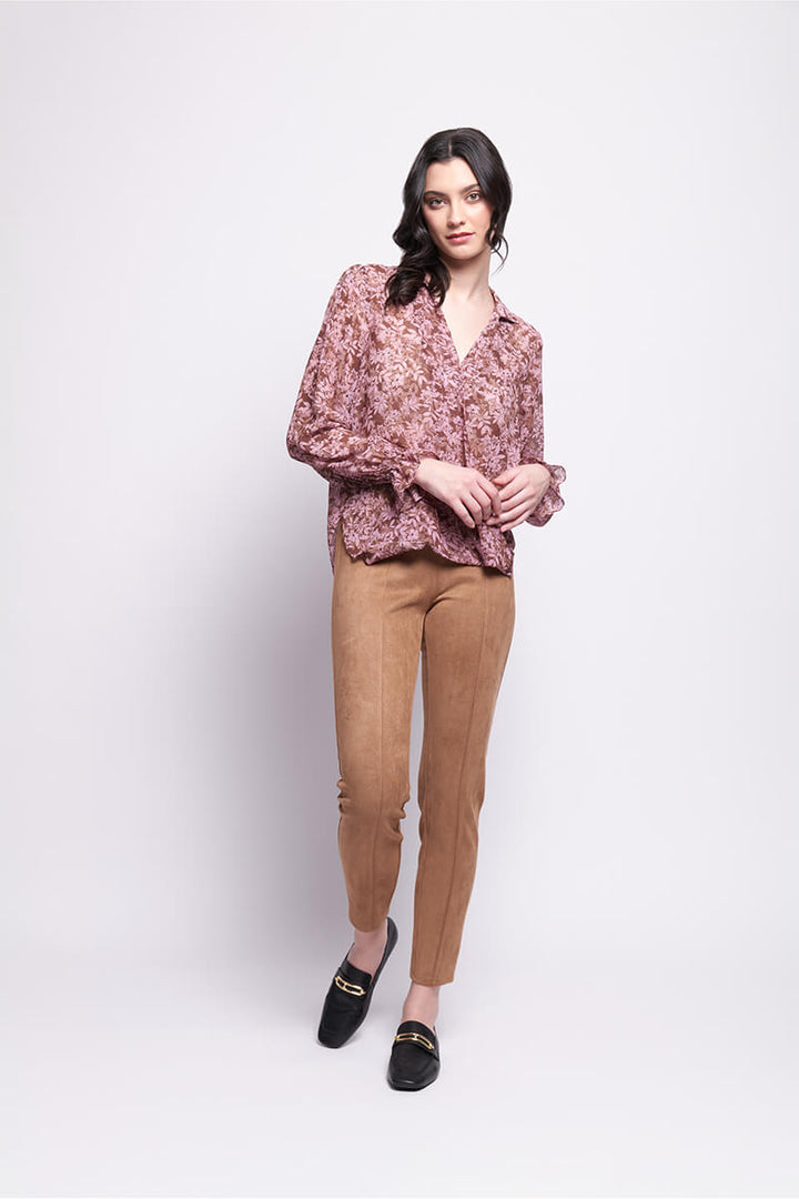 Gala Twist Blouse - Enchanting Pink