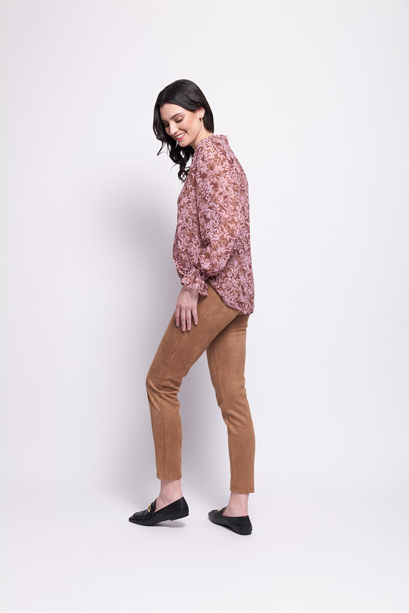 Gala Twist Blouse - Enchanting Pink