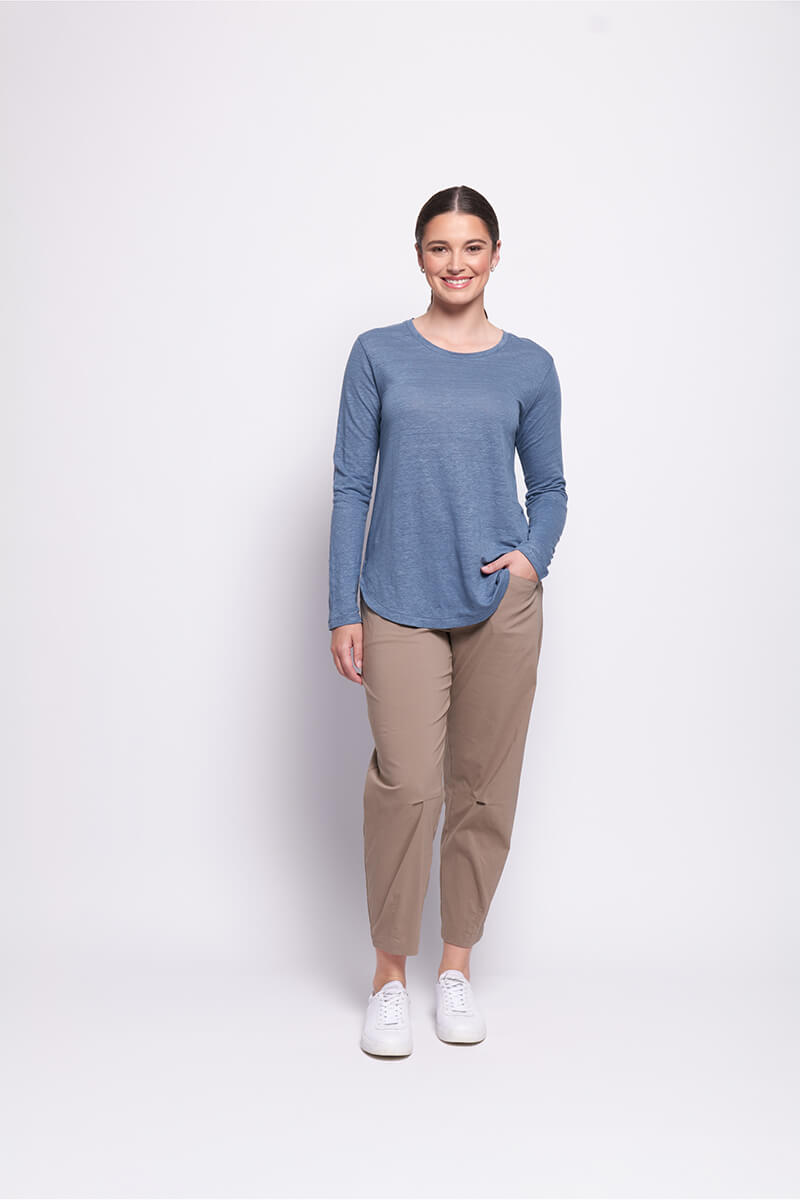 Long Slim Trapeze Pant - Latta