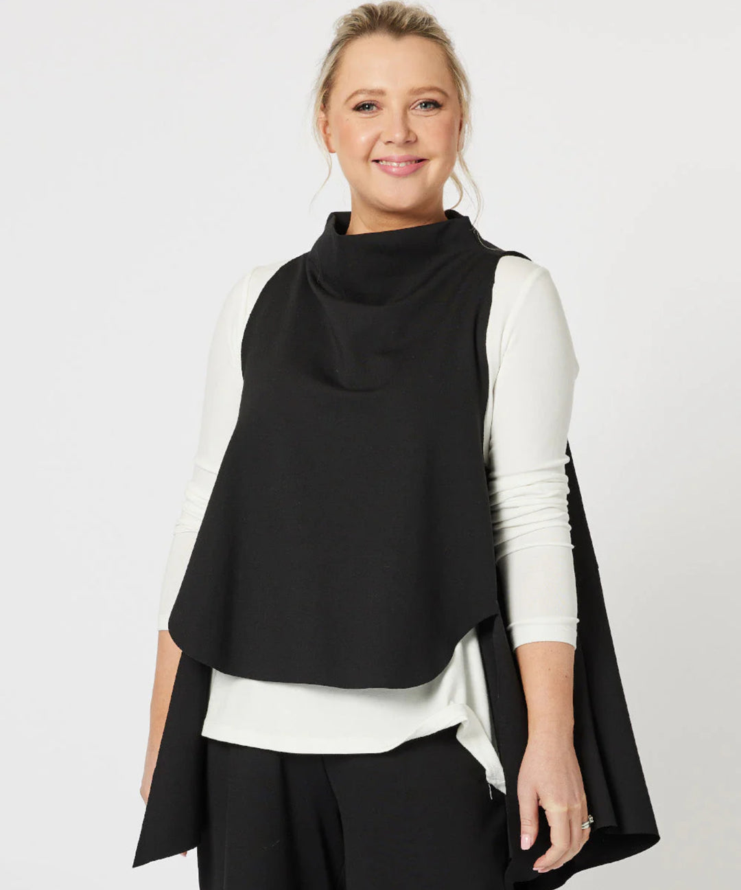 Cameron Layer Top - Black