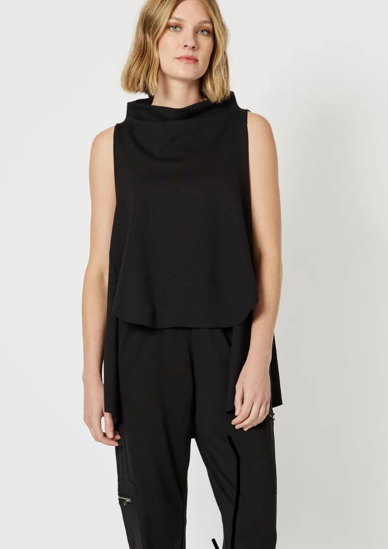 Cameron Layer Top - Black