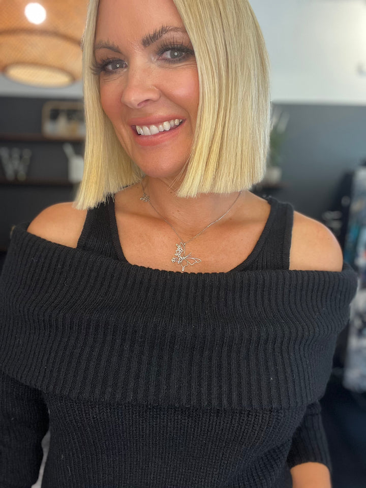 Charlotte Off the Shoulder Knit