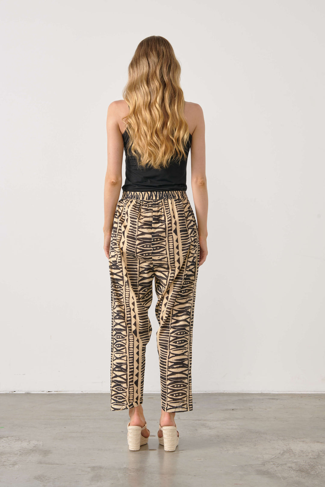 Printed Pants With Pockets