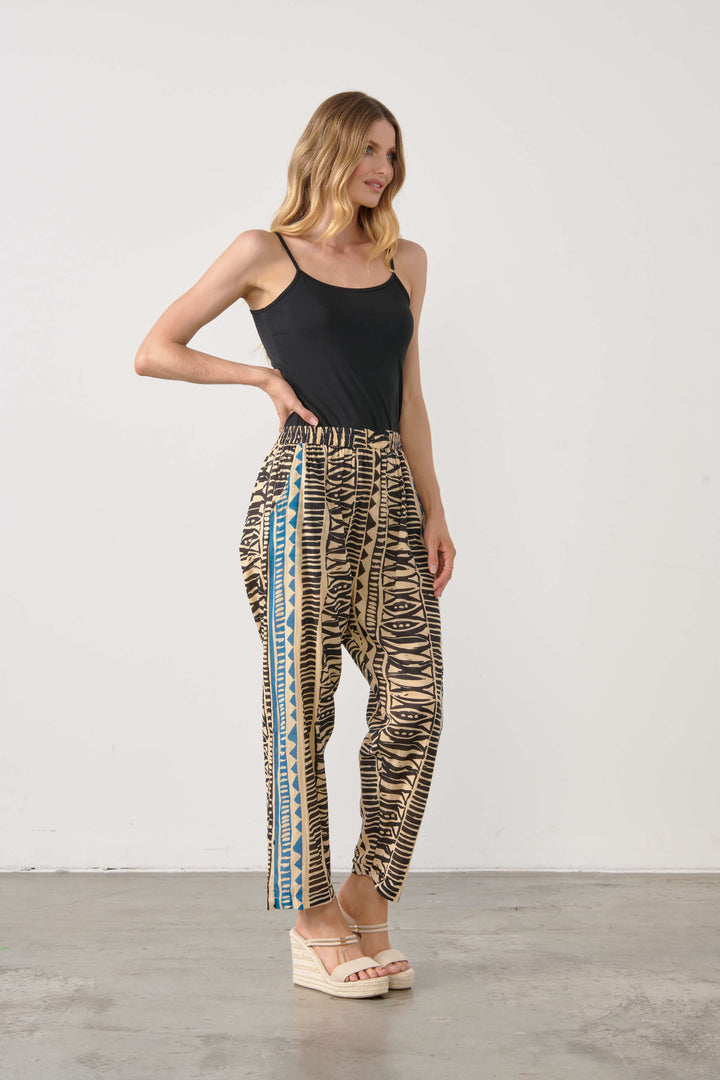 Printed Pants With Pockets