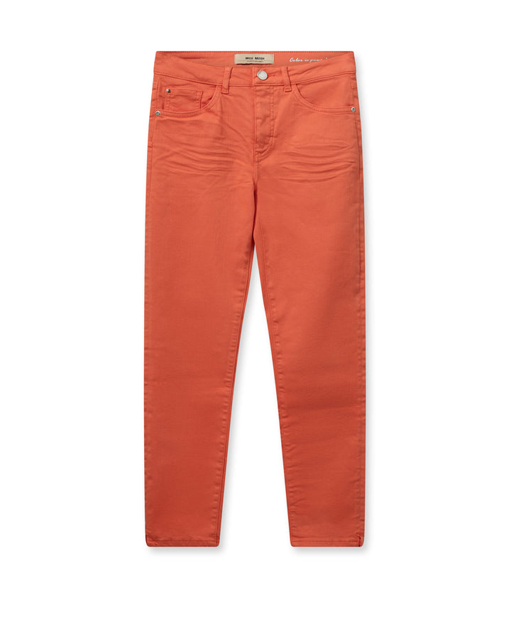 Firecracker Vice Crop Jean - Orange