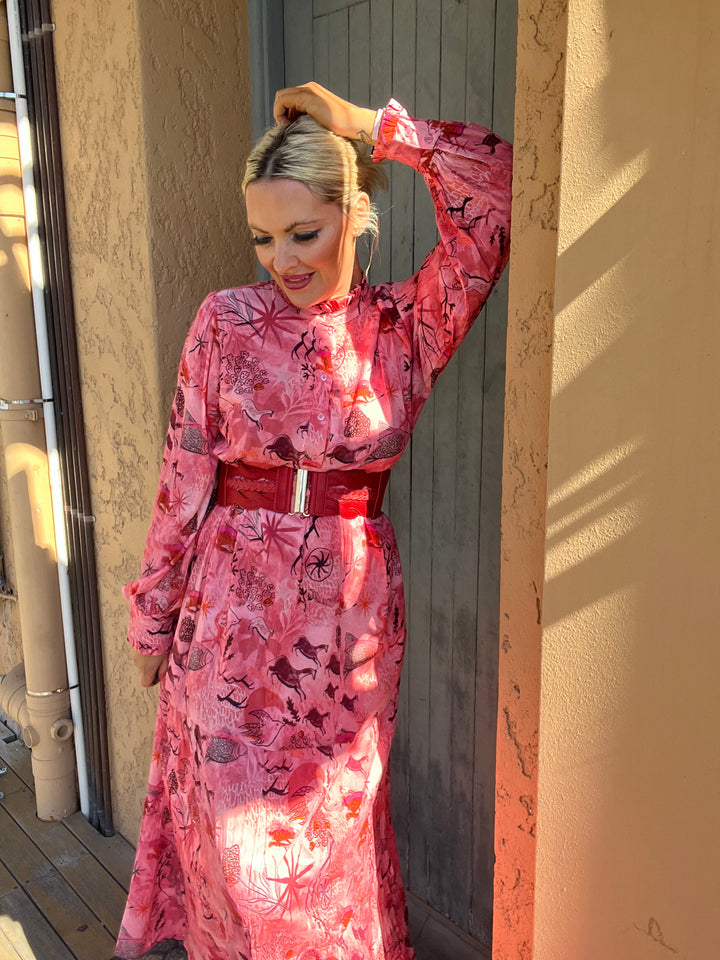 Fantastique Rose Maxi Dress