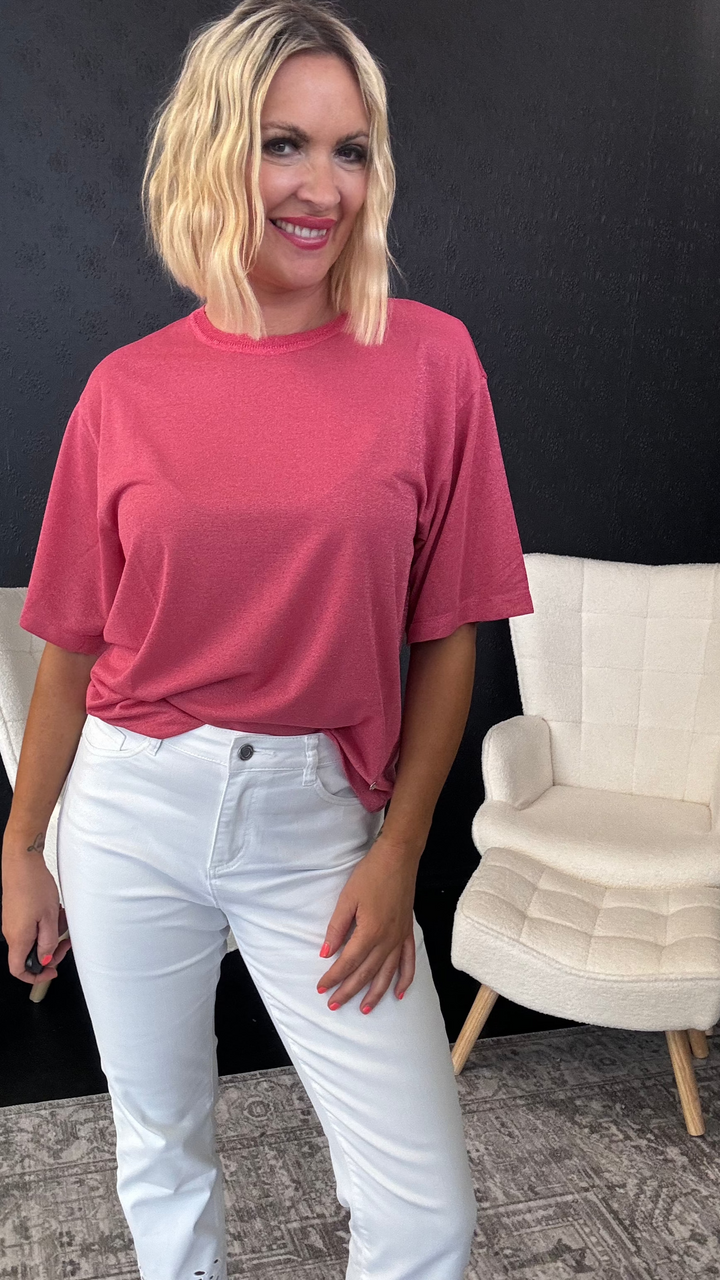 Kit SS Tee - Rose