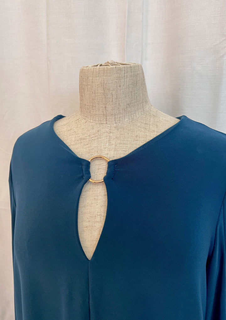 Cafe Society Top - Blue 233253